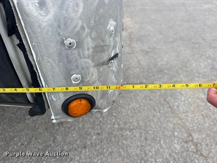 image for item DY3134 2016 MAC Trailer Manufacturing TNAR48AF flatbed trailer