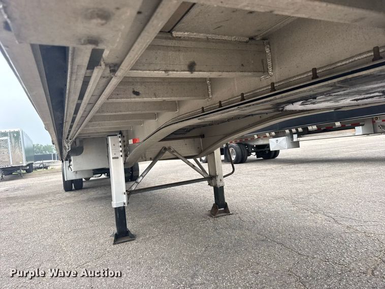 image for item DY3134 2016 MAC Trailer Manufacturing TNAR48AF flatbed trailer