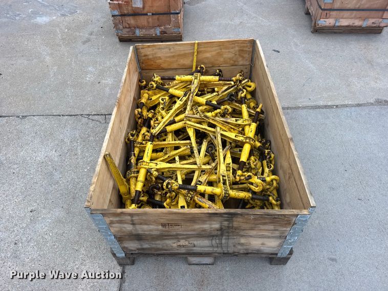 image for item DY3137 Approximately 50 ratcheting chain binders