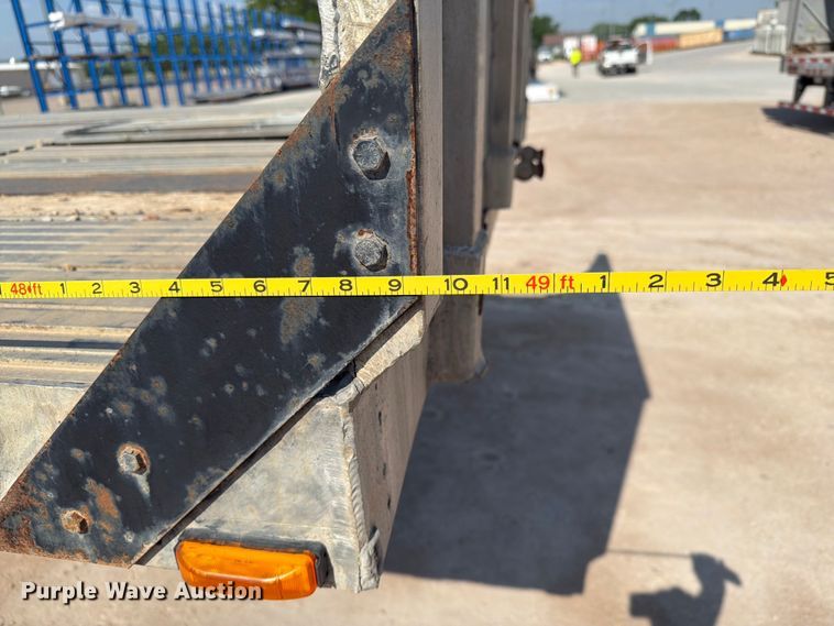 image for item EA0370 1999 Dorsey DGTC-48 flatbed trailer