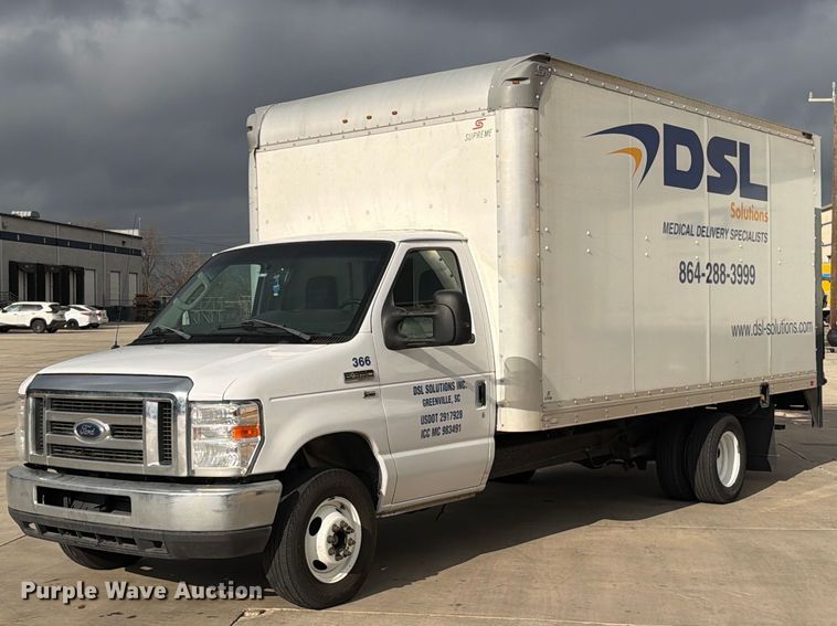 image for item ED5143 2019 Ford E350 box truck