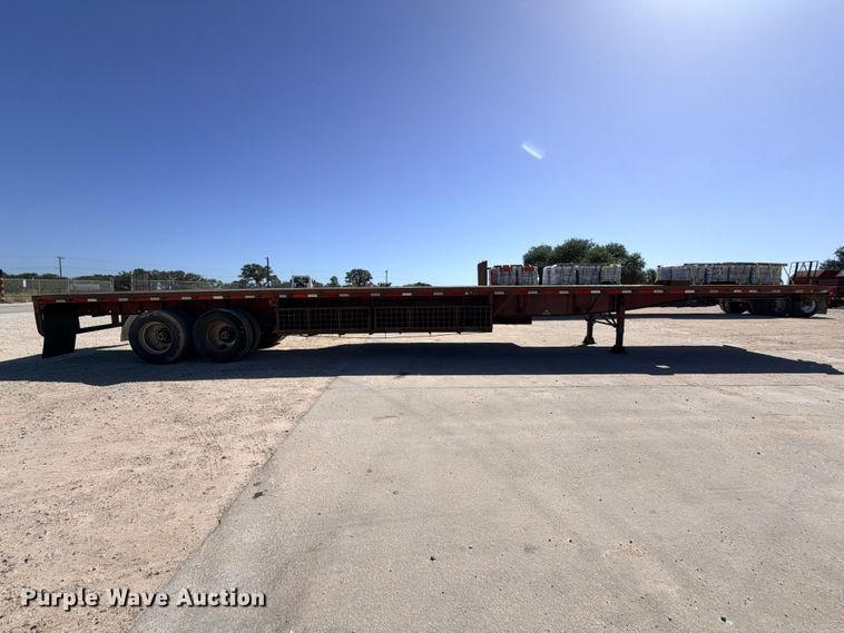 image for item ED5396 1998 Lufkin RM-ST flatbed trailer
