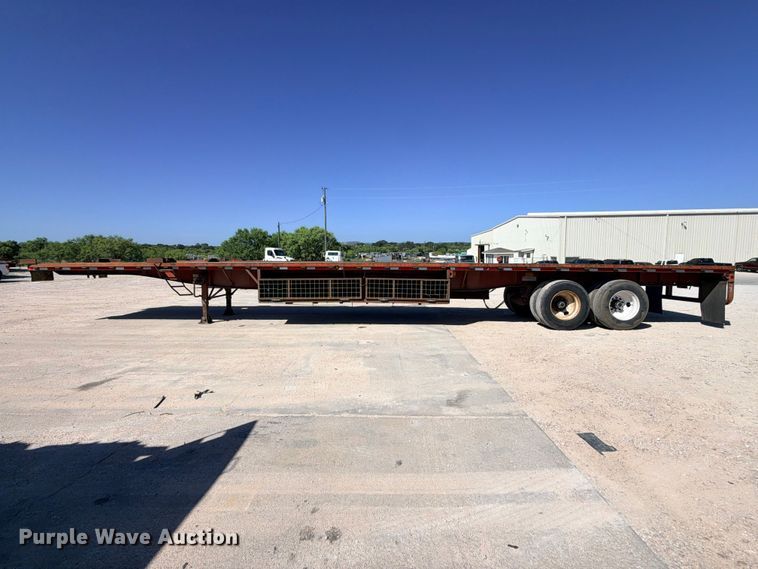 image for item ED5396 1998 Lufkin RM-ST flatbed trailer