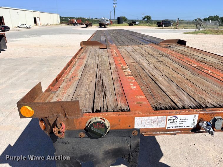 image for item ED5396 1998 Lufkin RM-ST flatbed trailer