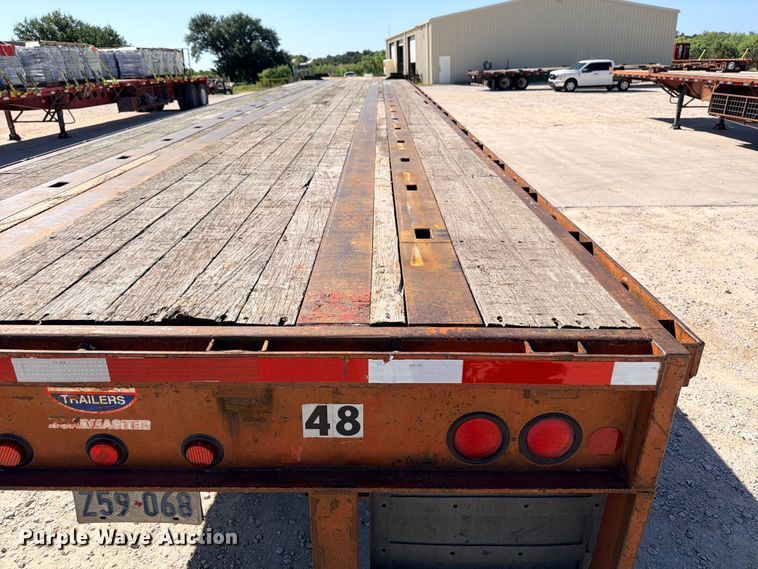 image for item ED5396 1998 Lufkin RM-ST flatbed trailer