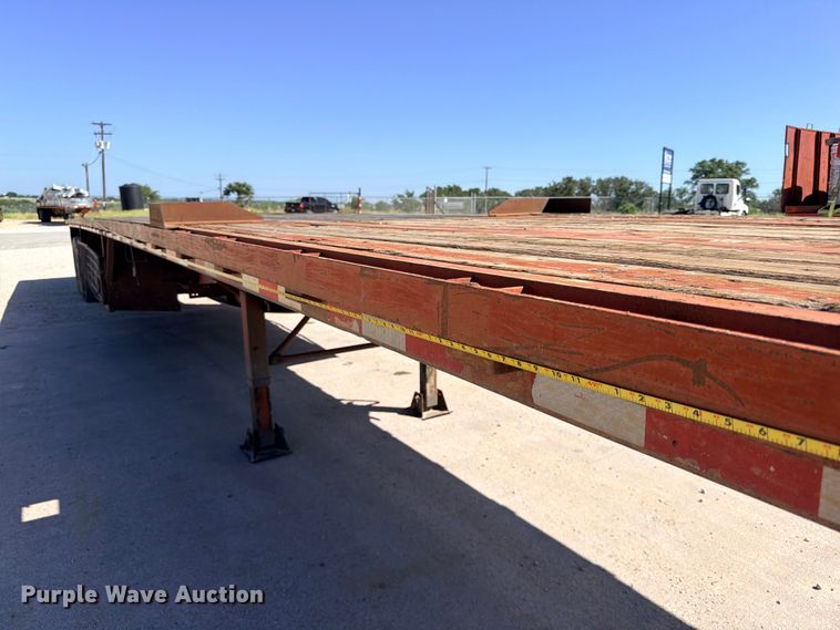 image for item ED5396 1998 Lufkin RM-ST flatbed trailer