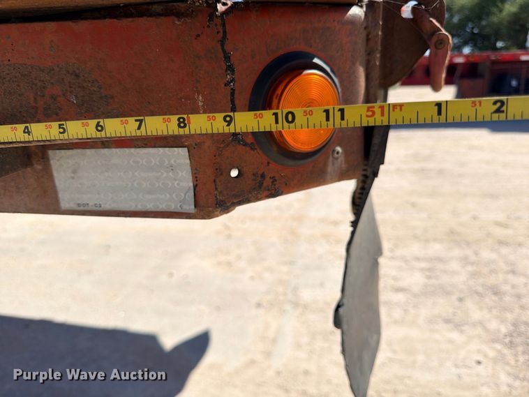 image for item ED5396 1998 Lufkin RM-ST flatbed trailer