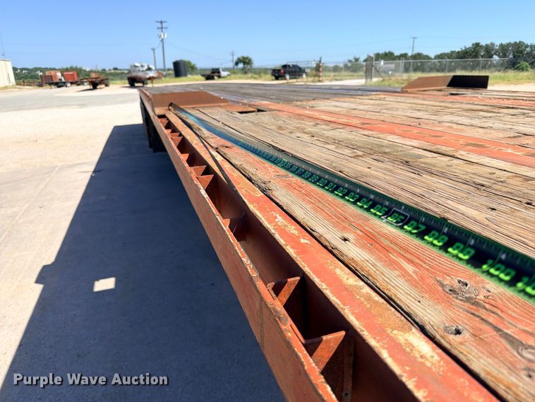 image for item ED5396 1998 Lufkin RM-ST flatbed trailer