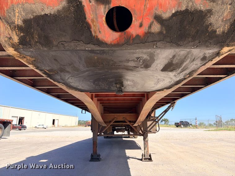 image for item ED5396 1998 Lufkin RM-ST flatbed trailer