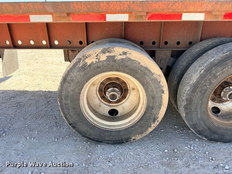 image for item ED5396 1998 Lufkin RM-ST flatbed trailer