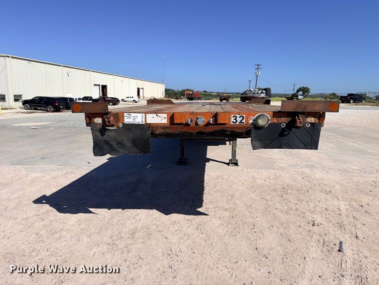 image for item ED5397 1997 Lufkin RM-ST flatbed trailer