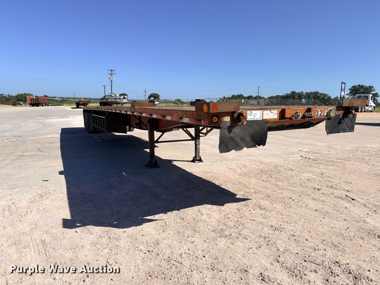 image for item ED5397 1997 Lufkin RM-ST flatbed trailer