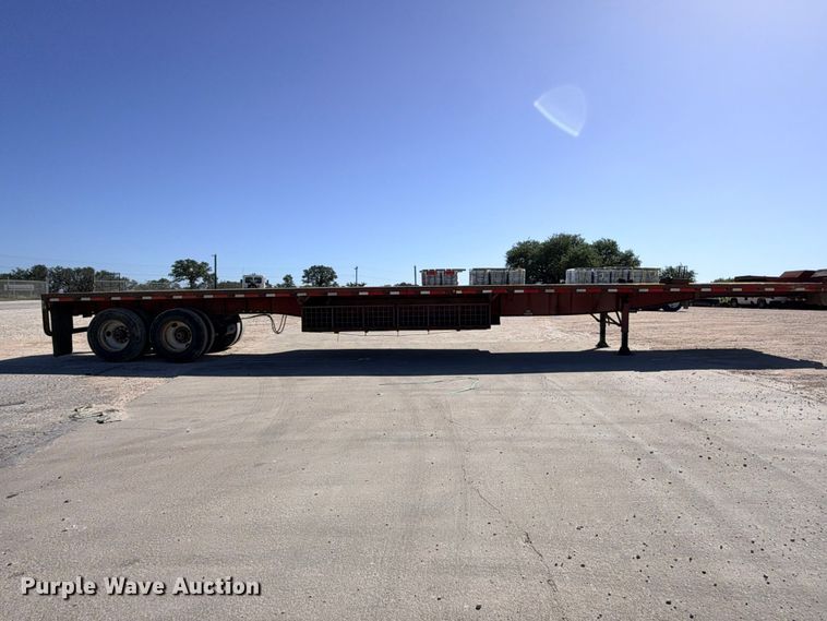 image for item ED5397 1997 Lufkin RM-ST flatbed trailer