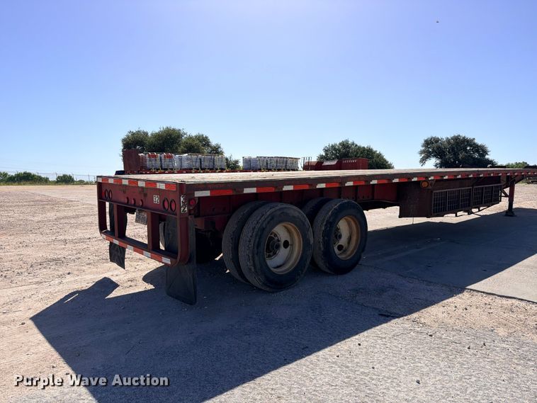 image for item ED5397 1997 Lufkin RM-ST flatbed trailer