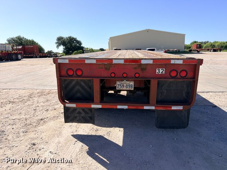 image for item ED5397 1997 Lufkin RM-ST flatbed trailer