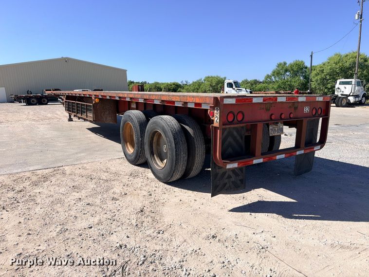 image for item ED5397 1997 Lufkin RM-ST flatbed trailer