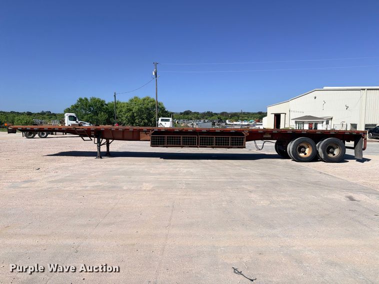 image for item ED5397 1997 Lufkin RM-ST flatbed trailer