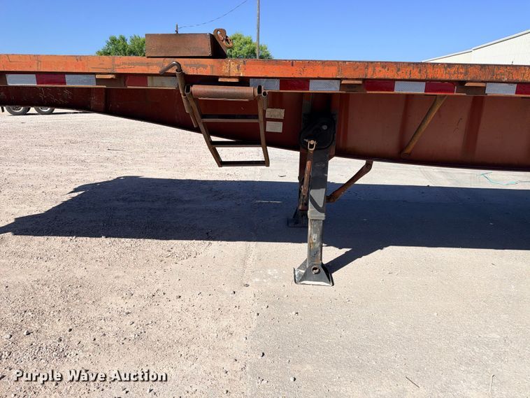 image for item ED5397 1997 Lufkin RM-ST flatbed trailer