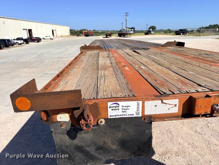 image for item ED5397 1997 Lufkin RM-ST flatbed trailer