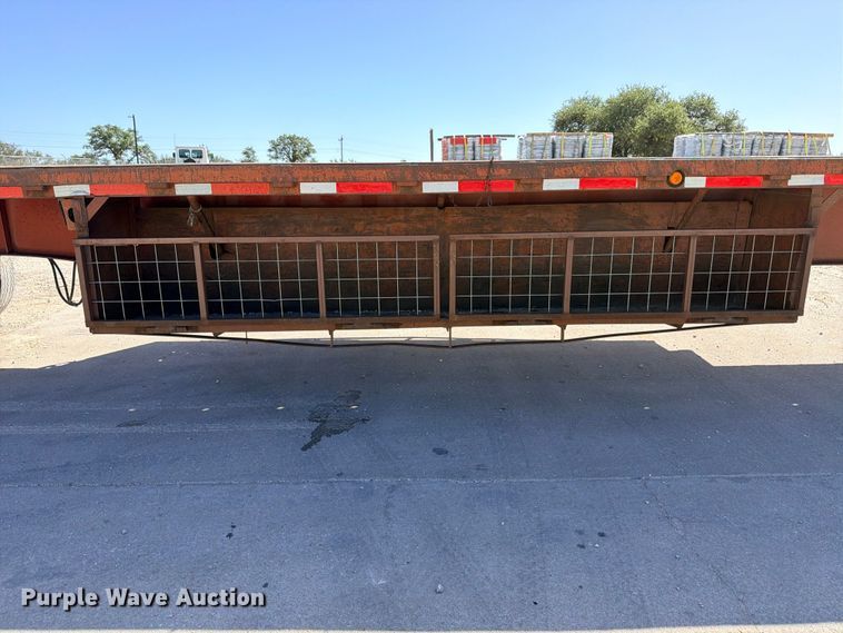 image for item ED5397 1997 Lufkin RM-ST flatbed trailer