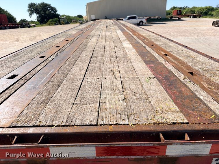 image for item ED5397 1997 Lufkin RM-ST flatbed trailer