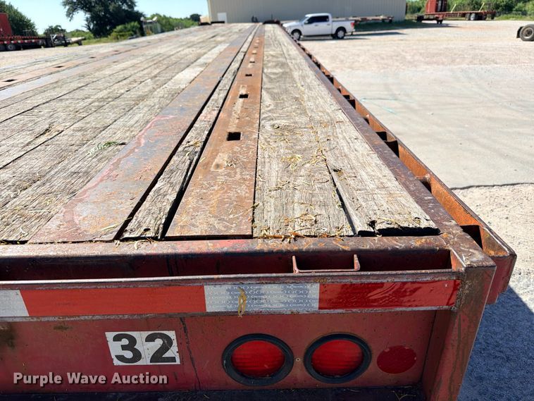 image for item ED5397 1997 Lufkin RM-ST flatbed trailer