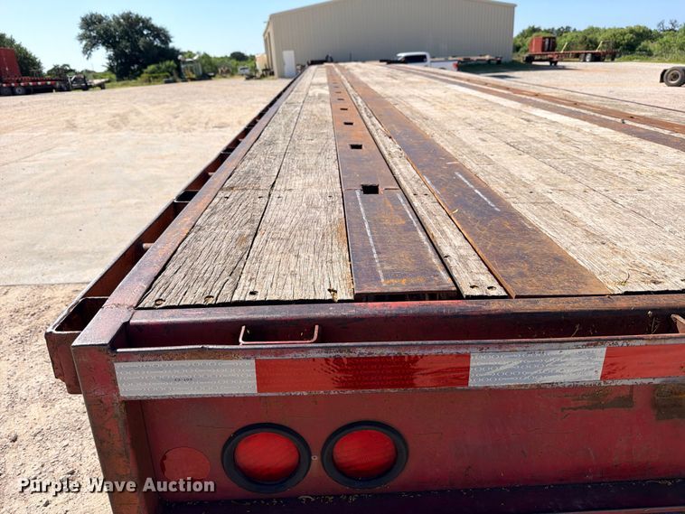 image for item ED5397 1997 Lufkin RM-ST flatbed trailer