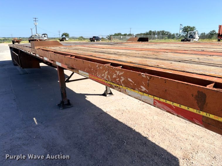 image for item ED5397 1997 Lufkin RM-ST flatbed trailer