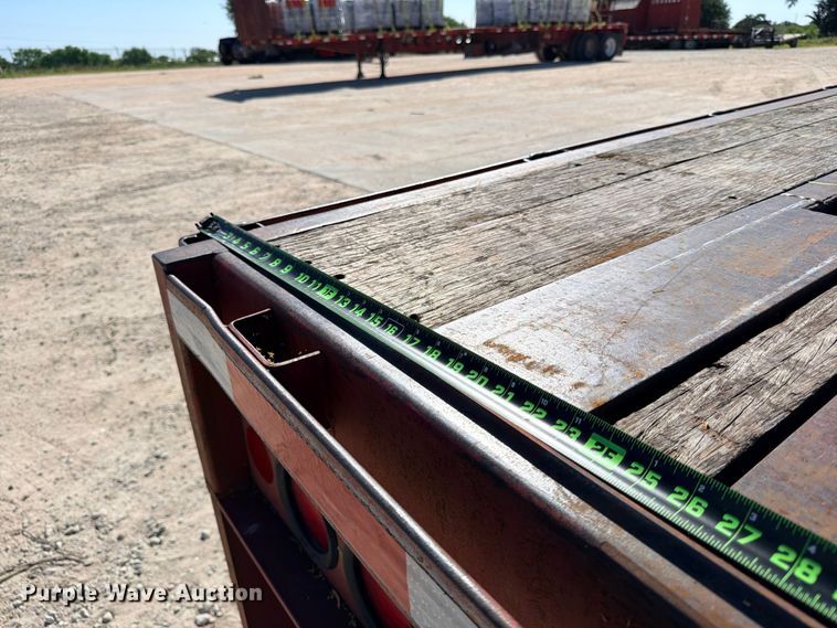 image for item ED5397 1997 Lufkin RM-ST flatbed trailer