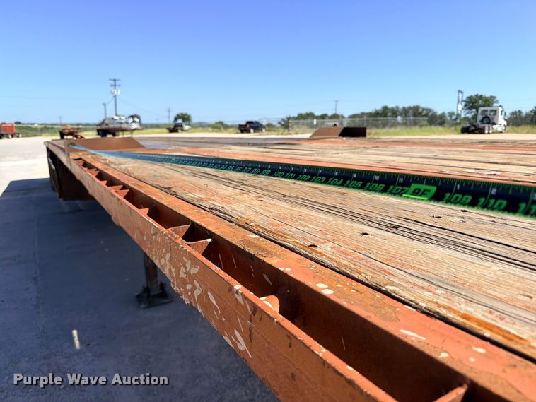 image for item ED5397 1997 Lufkin RM-ST flatbed trailer