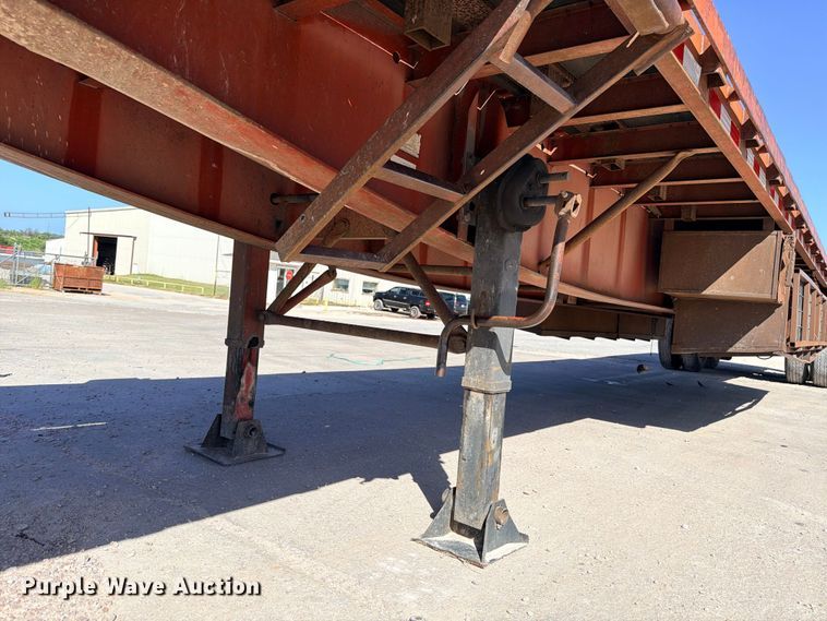 image for item ED5397 1997 Lufkin RM-ST flatbed trailer