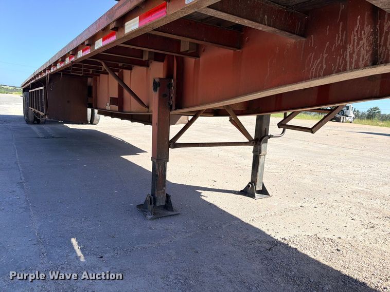 image for item ED5397 1997 Lufkin RM-ST flatbed trailer