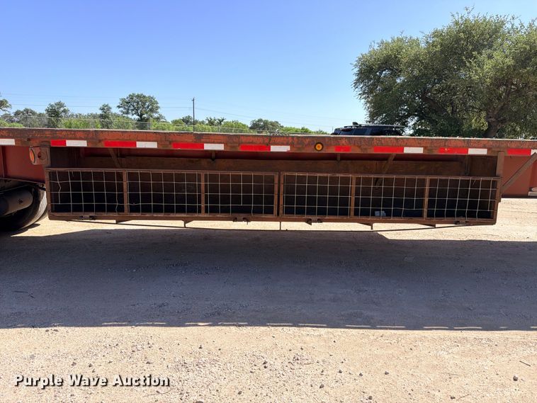 image for item ED5398 1998 Lufkin RM-ST flatbed trailer