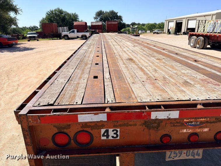 image for item ED5398 1998 Lufkin RM-ST flatbed trailer