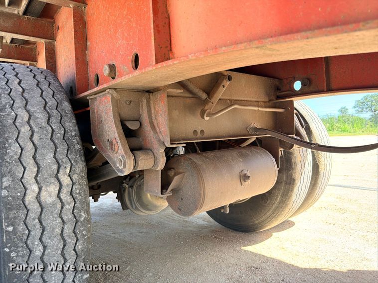 image for item ED5398 1998 Lufkin RM-ST flatbed trailer