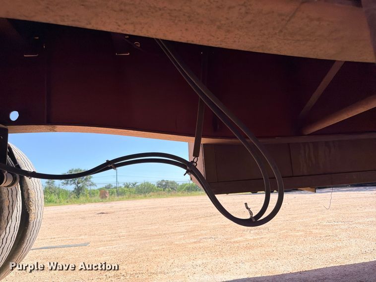 image for item ED5398 1998 Lufkin RM-ST flatbed trailer