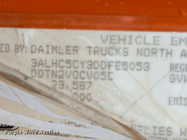 image for item ED5411 2013 Freightliner Business Class M2 fuel truck