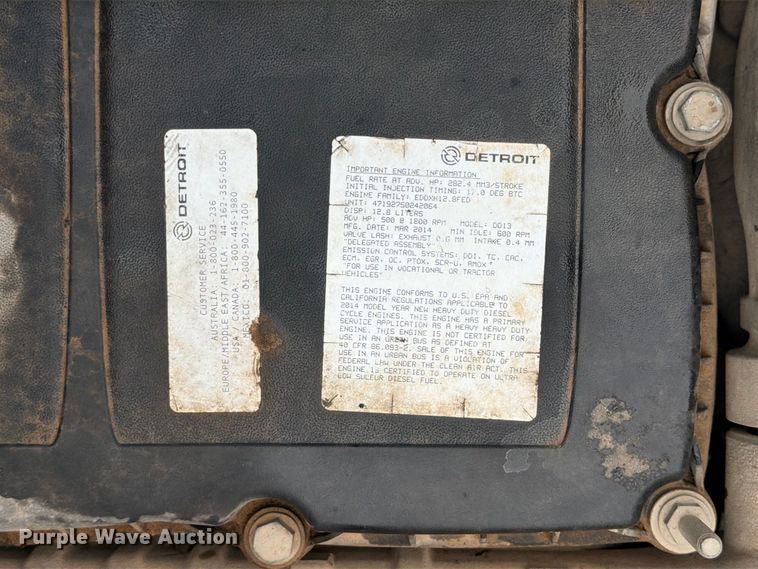 image for item ED5415 2015 Western Star 4700SB truck cab and chassis