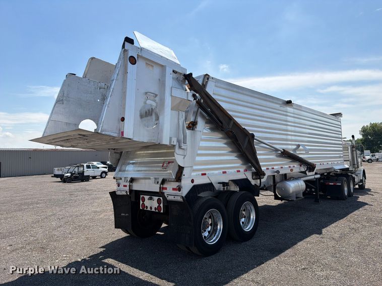 image for item EG9308 2010 Travis 2010 37FT. TRAVIS S87.5 end dump trailer