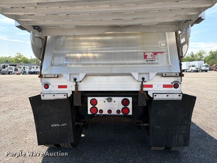 image for item EG9308 2010 Travis 2010 37FT. TRAVIS S87.5 end dump trailer
