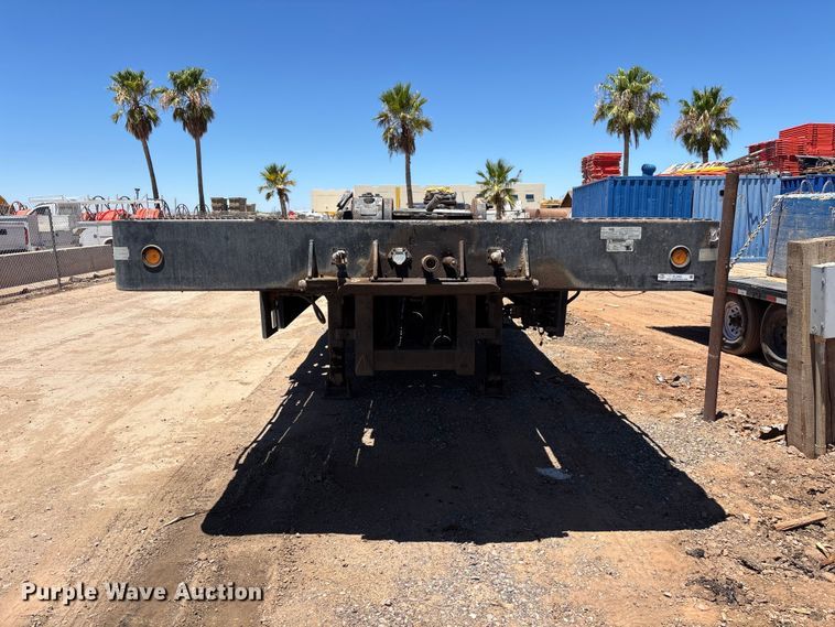 image for item EL2493 2009 Landoll Corporation Tran45 drop tilt deck equipment trailer