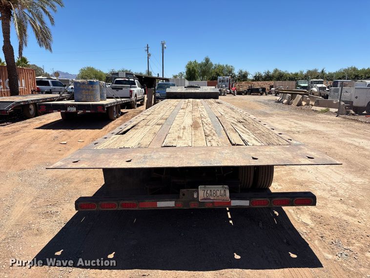 image for item EL2493 2009 Landoll Corporation Tran45 drop tilt deck equipment trailer