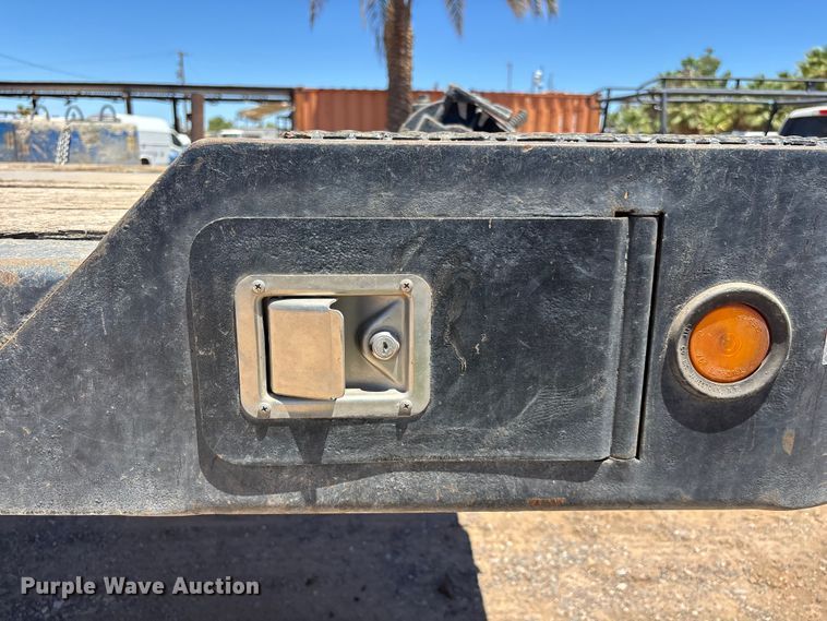 image for item EL2493 2009 Landoll Corporation Tran45 drop tilt deck equipment trailer