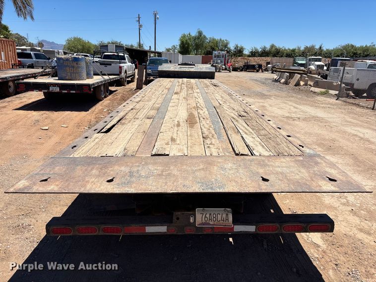 image for item EL2493 2009 Landoll Corporation Tran45 drop tilt deck equipment trailer