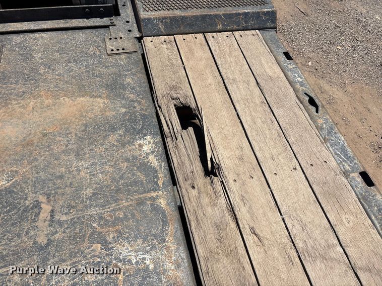 image for item EL2493 2009 Landoll Corporation Tran45 drop tilt deck equipment trailer