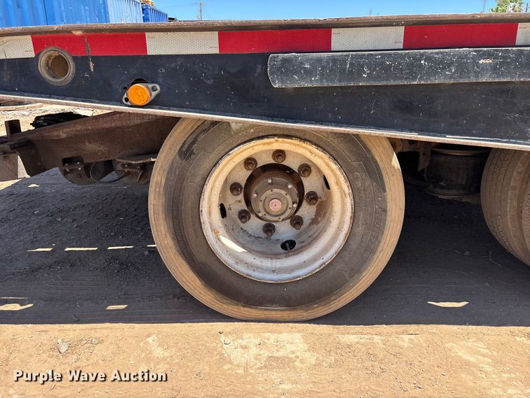 image for item EL2493 2009 Landoll Corporation Tran45 drop tilt deck equipment trailer