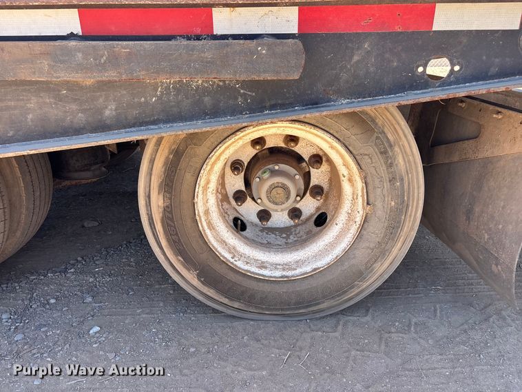 image for item EL2493 2009 Landoll Corporation Tran45 drop tilt deck equipment trailer