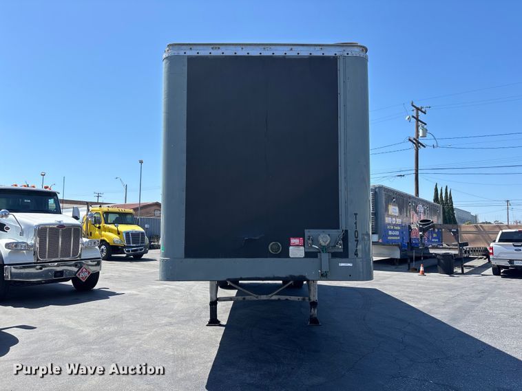 image for item EL2509 1995 Hyundai Translead HDM28WH-5050 dry van trailer