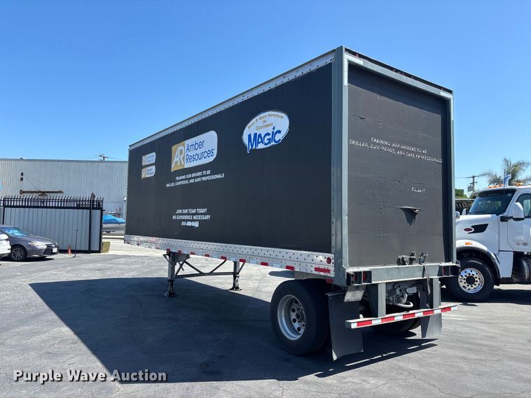image for item EL2509 1995 Hyundai Translead HDM28WH-5050 dry van trailer