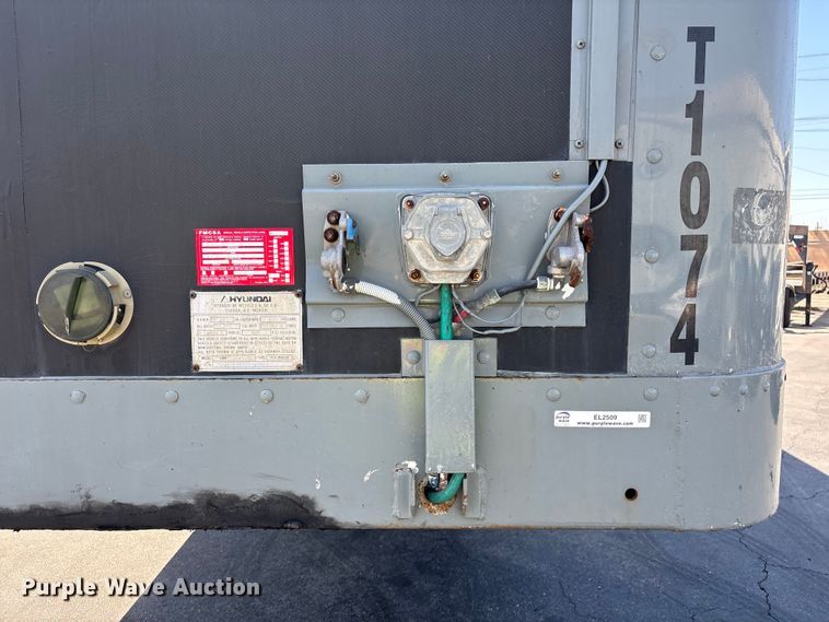 image for item EL2509 1995 Hyundai Translead HDM28WH-5050 dry van trailer